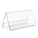 Acrylic V Shape Stand / A Shape Paper Stand (for name & position display) view 1