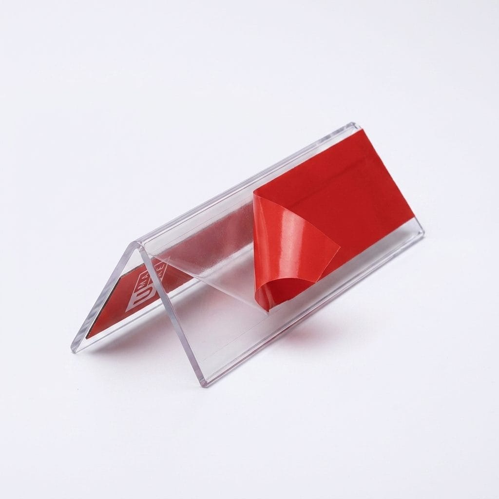 Acrylic Wall Corner Protector | Anti-Collision Guard Strip (3mm Clear / Black / White)