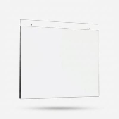 Acrylic Wall-Mounted Sign Holder Picture Frame | A3 A4 A5 Portrait & Landscape (with Screws)