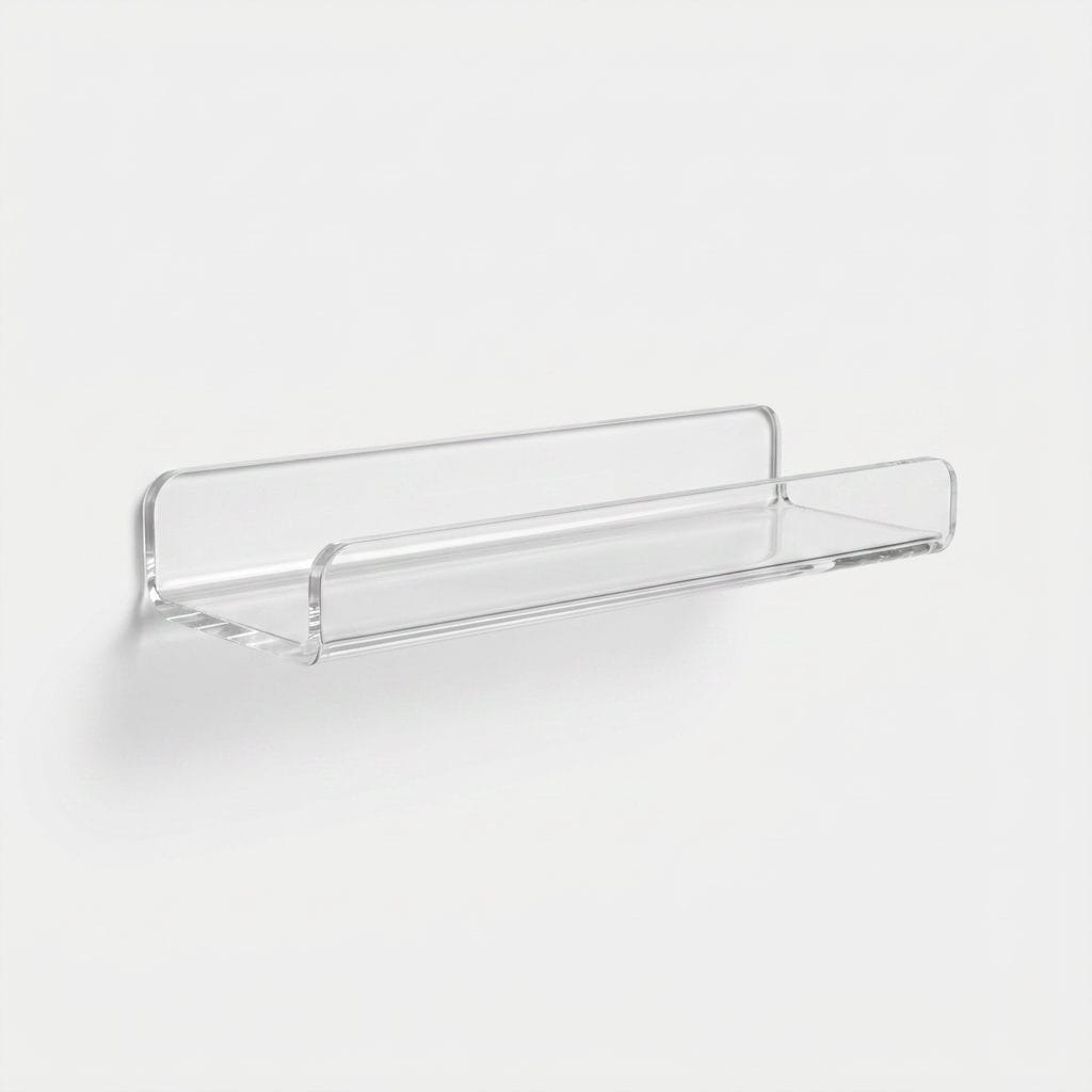 Acrylic Wall Shelf - U Shape