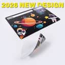 Alas Meja Murid Sekolah 2026 | Student Desk Table Cover Wrap Decor (PVC, 16 Designs) view 1