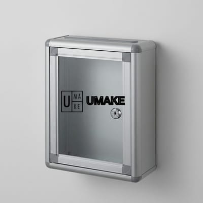 Aluminium Wall-Mounted Mailbox
