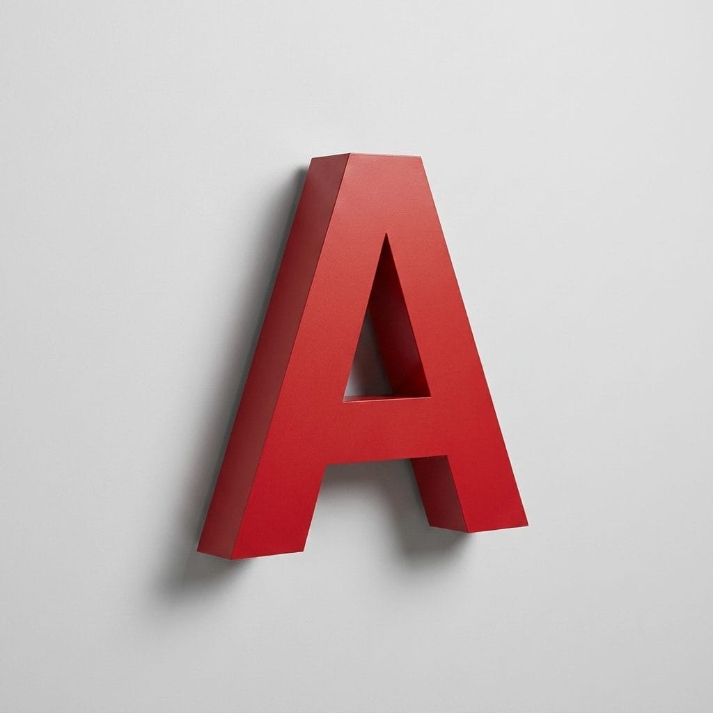 Aluminium Box Up Letters (Without LED)