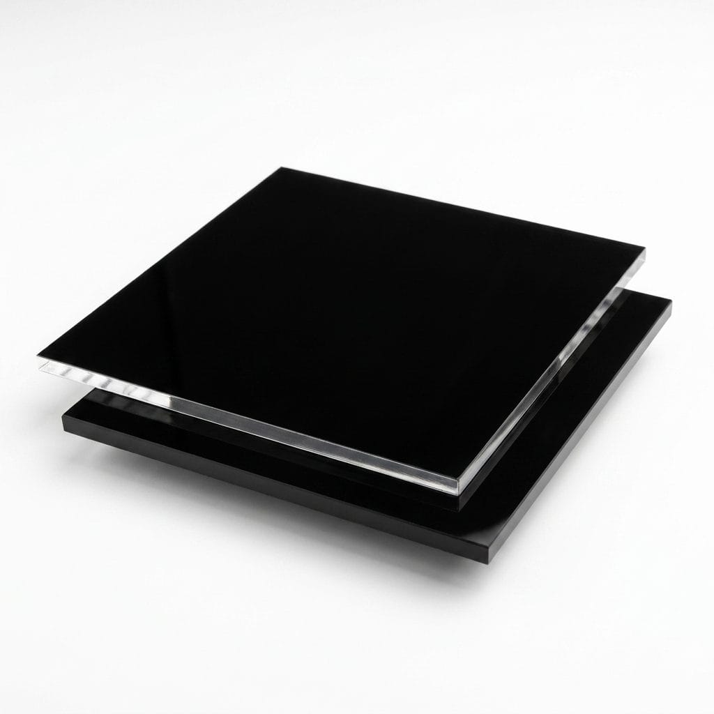 Black Acrylic Sheet (Custom Cut)