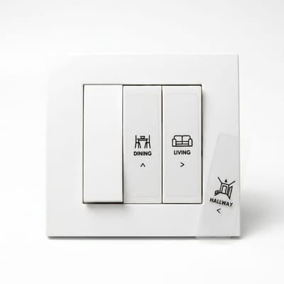 Borderless Switch Label Stickers