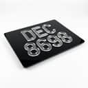 3D Crystal Acrylic Car Number Plate (6mm) view 1