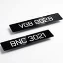 2D Mirror-Effect Car Number Plate (Plate Tanam Dalam) | Custom Nombor Plat Kereta view 1