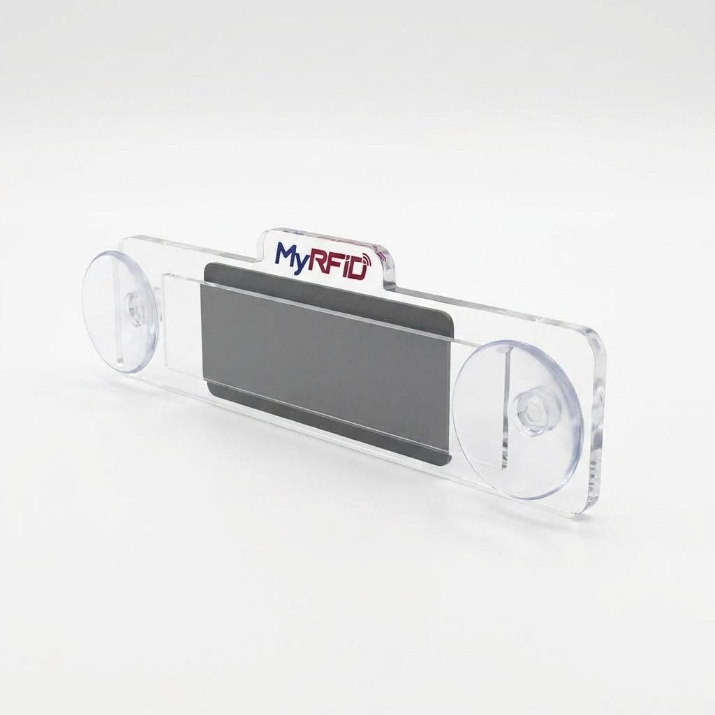 Acrylic Car RFID Holder (Suction Cup)