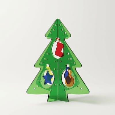 Acrylic Desktop Christmas Tree
