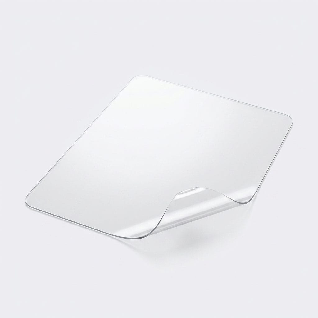 Clear PVC Office Chair Mat | Hard Floor Protector & Anti-Slip Pad (Hardwood / Tile)