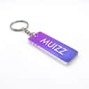 Colour-Changing Acrylic Name Keychain view 1