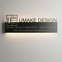Custom LED Metal Business Signboard | Backlit Personalised Logo Sign view 1