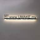 Custom Metal Logo Signage (LED / Non-LED) | Company & Office Wall Signboard view 1