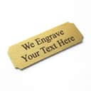 Engraved Stainless Steel Label view 1