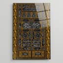 Kiswah Kaabah Tempered Glass Wall Art view 1