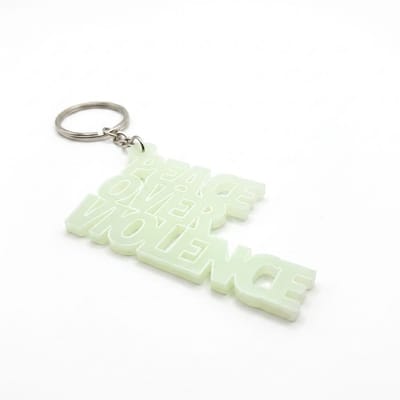 Glow-in-the-Dark Custom Keychain