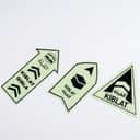 Glow-in-the-Dark Qibla Direction Sticker | Penanda Arah Kiblat Solat (6 Designs) view 1