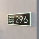 (Glow in the dark)Modern House Number Plate Tanda Rumah 夜光门牌 Full Customized Nombor Rumah Plat Rumah Assalamualaikum New view 2