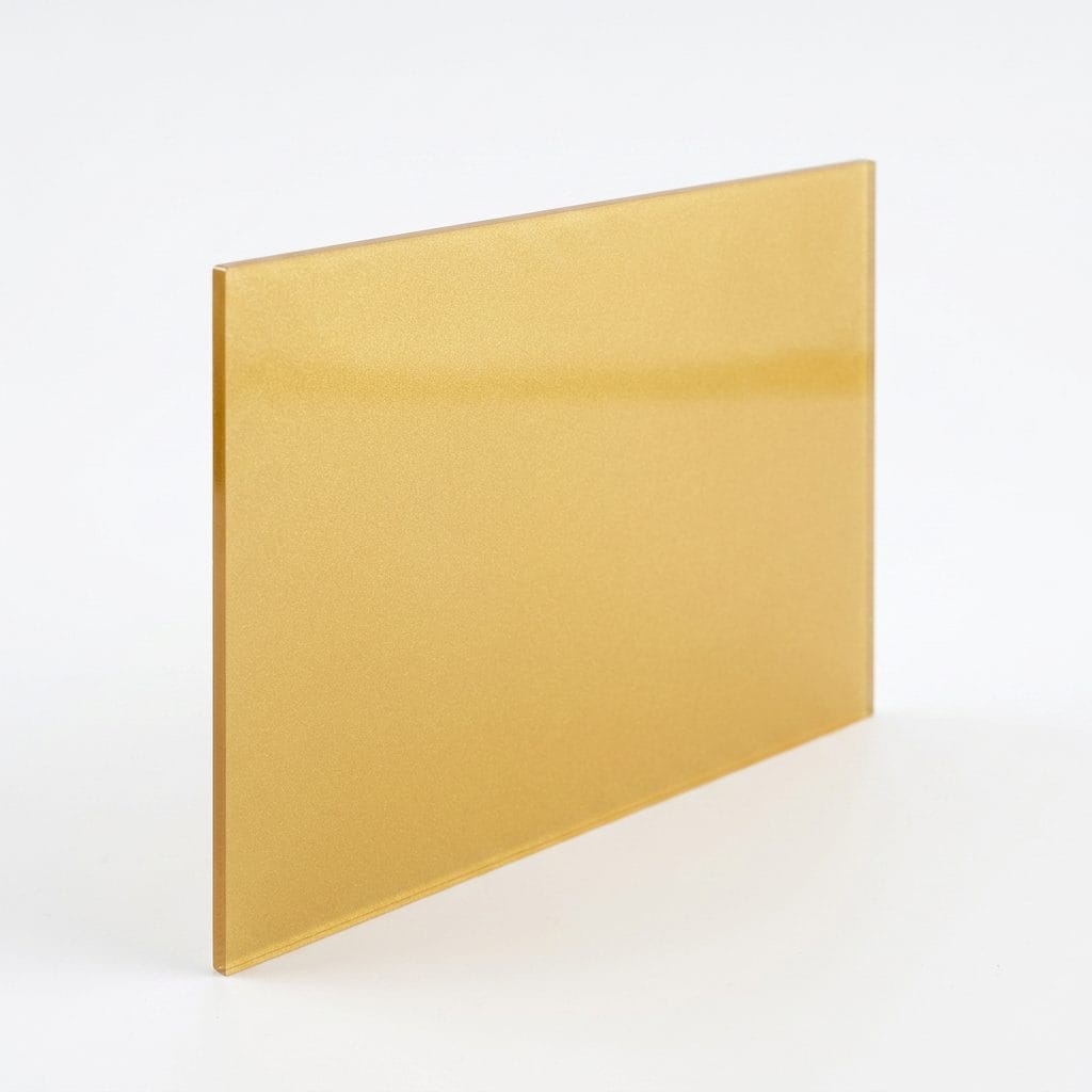 Gold Pearl Acrylic Sheet 3mm (Custom Cut)