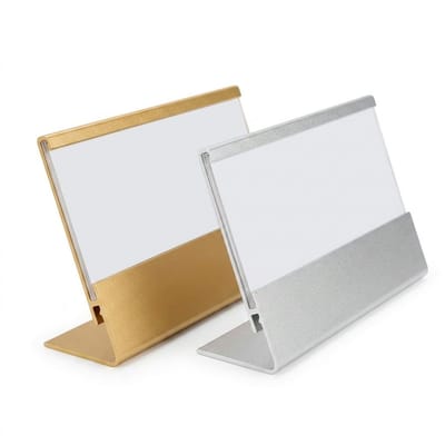 Aluminium Alloy Desk Name Plaque Holder