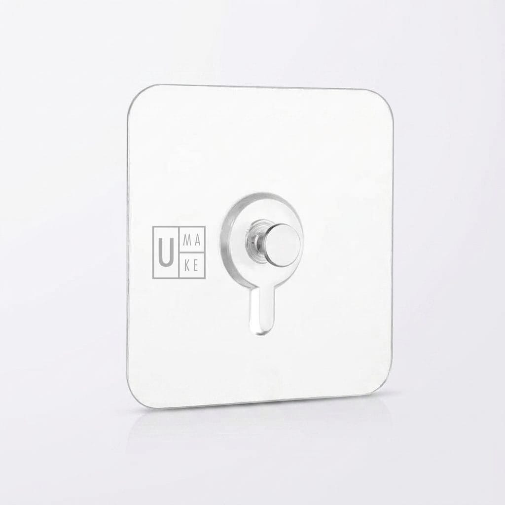 Heavy Duty Adhesive Wall Hook (No Drill)