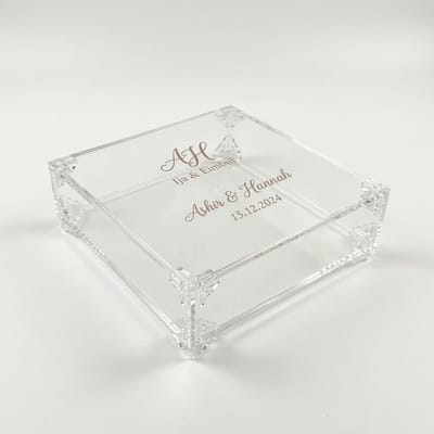 Acrylic Gift Box (Hantaran/Mas Kahwin)