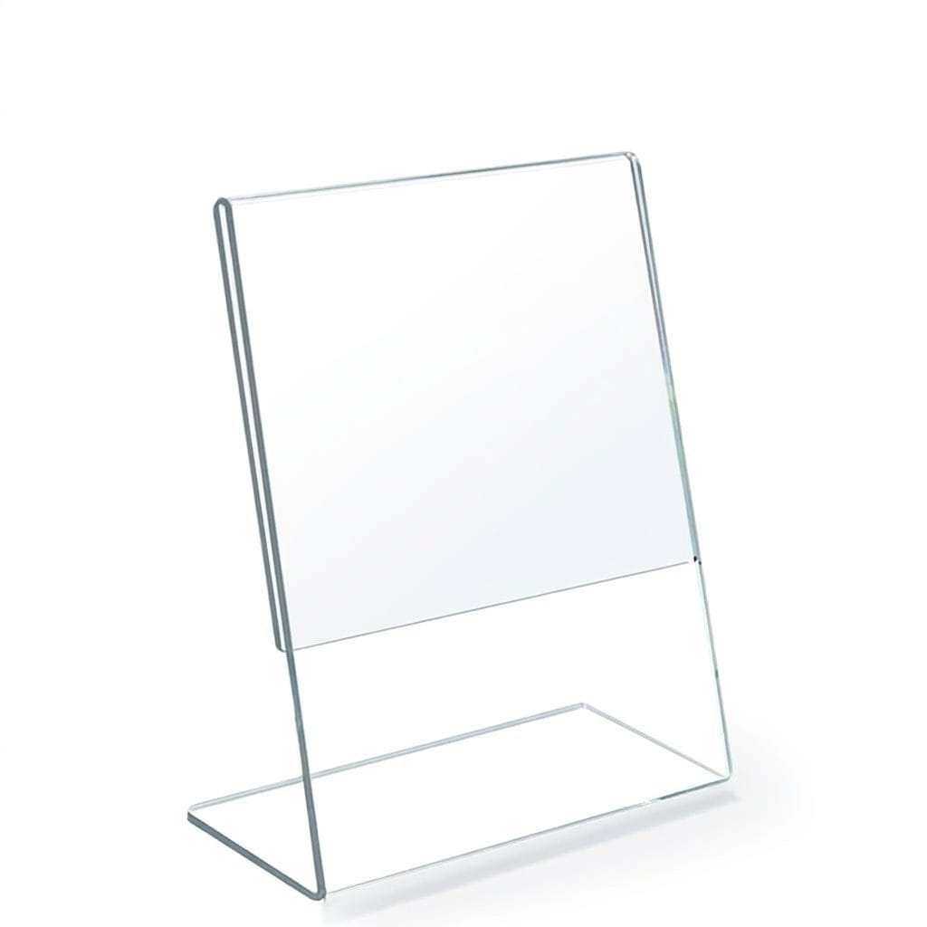 L Shape Acrylic Display Stand (A3,A4,A5,A6 + Custom Size)