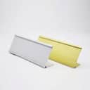 L-Shape Aluminium Desk Name Plaque view 1