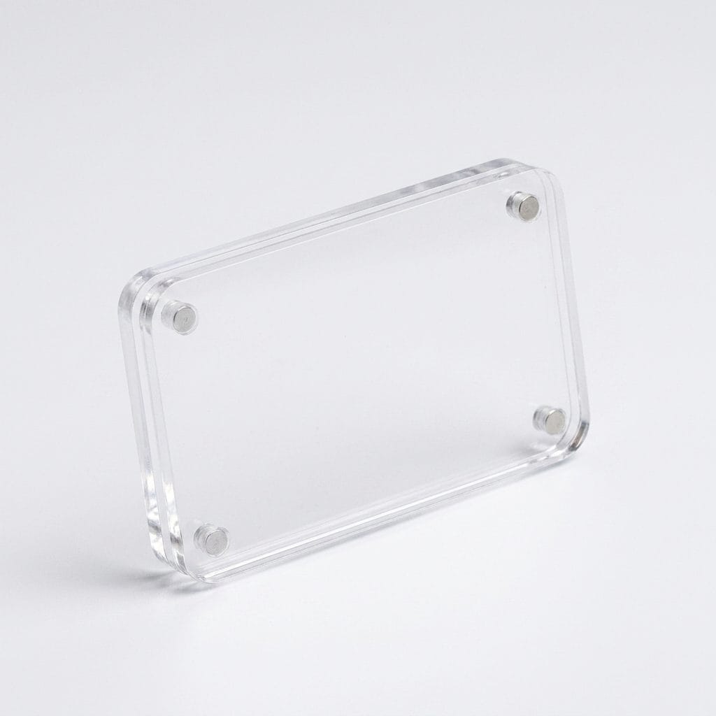 Magnetic Acrylic Price Tag Holder