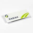 Reverse UV Print Acrylic Nametag view 1