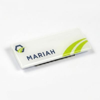 Reverse UV Print Acrylic Nametag