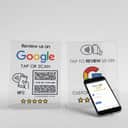 NFC Google Review Acrylic Stand view 1