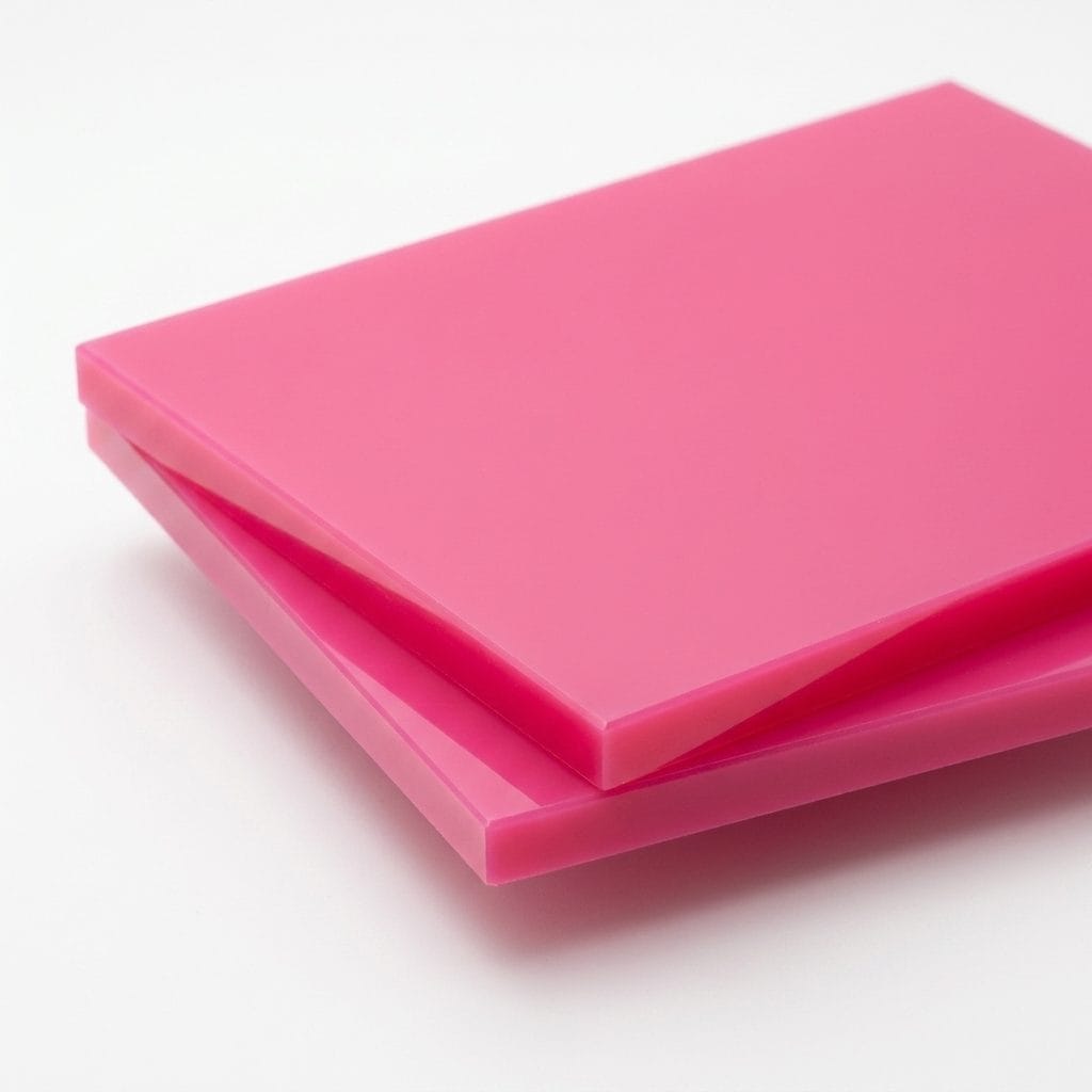 Pink Acrylic Sheet 3mm (Custom Cut)