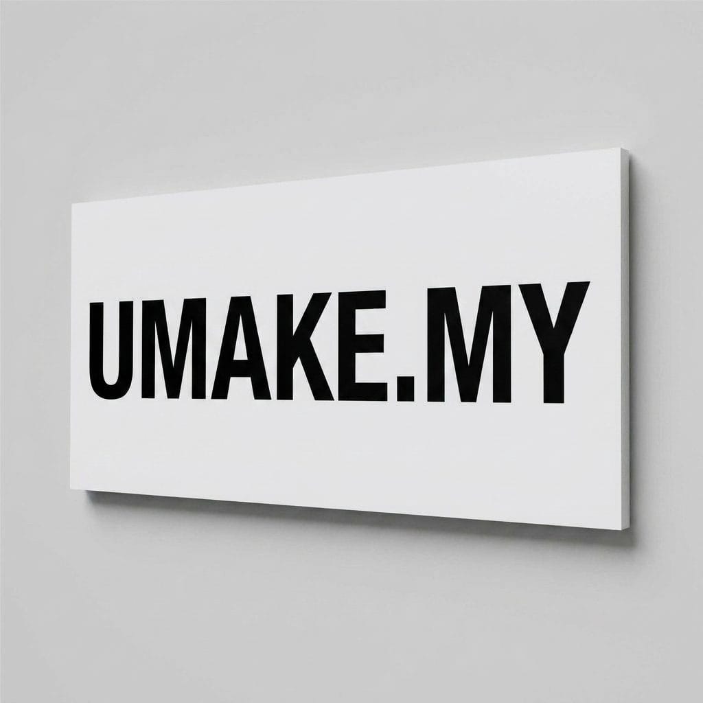 PVC foamboard Direct Printed Signage — studio cover