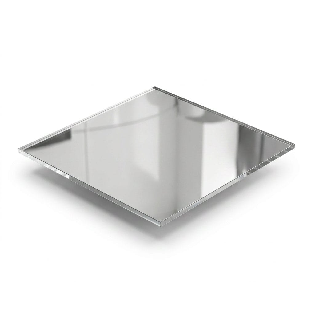 Silver Mirror Acrylic Sheet 2mm (Custom Cut)