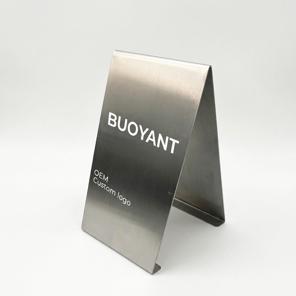 Stainless Steel A-Frame Signage