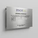 Stainless Steel Business Signboard view 1