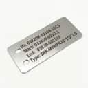 Stainless Steel Engraved Sign view 1