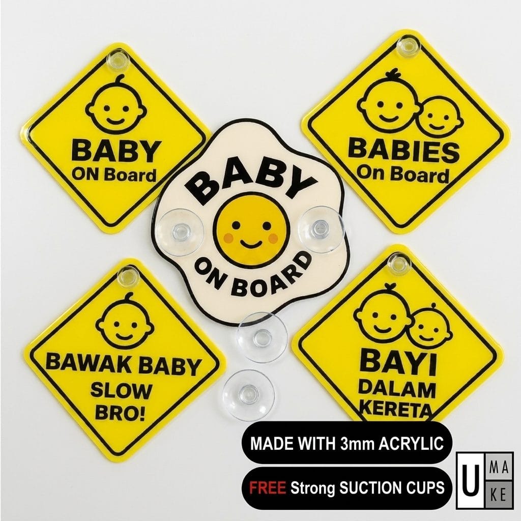 Baby On Board Car Sign
