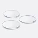 Blank Transparent Coaster | Thick Heat-Resistant PVC TPU Cup Mat (DIY Clear Coaster) view 1