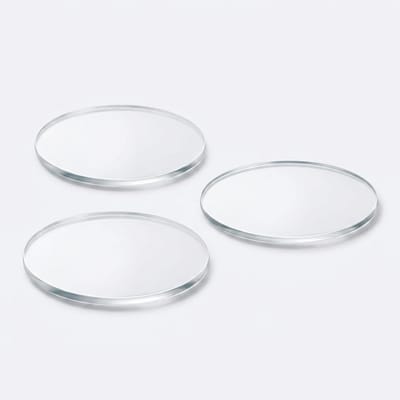 Blank Transparent Coaster | Thick Heat-Resistant PVC TPU Cup Mat (DIY Clear Coaster)
