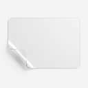 Transparent PVC Desk Mat | Large Mouse Pad Keyboard Surface Protector (2mm Clear, Alas Meja) view 1