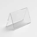Acrylic A-Shape Display Stand (Price/Menu) view 1