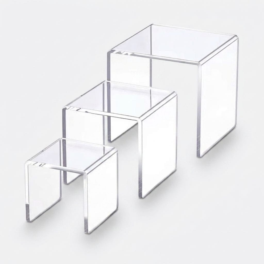 Acrylic Square Riser Set (S/M/L)