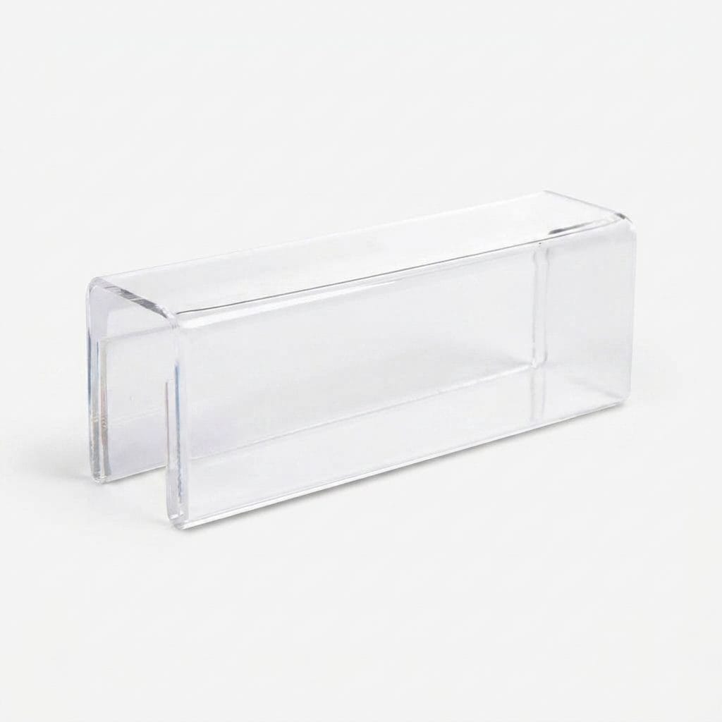 Acrylic Cubicle Name Plate Holder (Double-Sided)