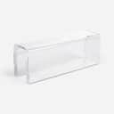 Acrylic Cubicle Name Plate Holder (Double-Sided) view 1