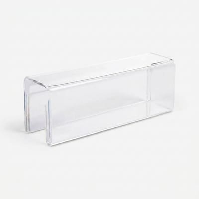 Acrylic Cubicle Name Plate Holder (Double-Sided)