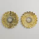 Allah Muhammad Lotus Steel Wall Art Set view 1