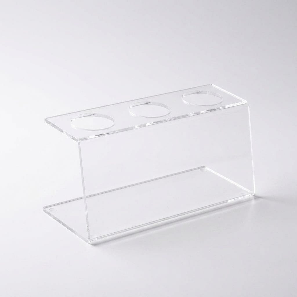 Acrylic Ice Cream Cone Holder (3-Slot)
