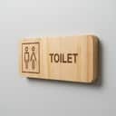 Solid Pine Wood Mini Signboard view 1